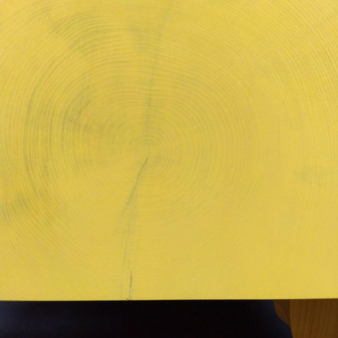 【国産　本榧　4寸碁盤　芯持ち】