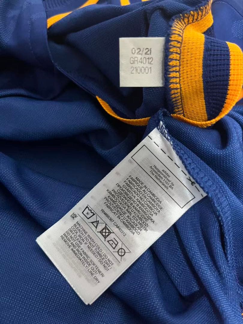 選手支給品レアル・マドリード ベンゼマ 21-22 ユニフォーム