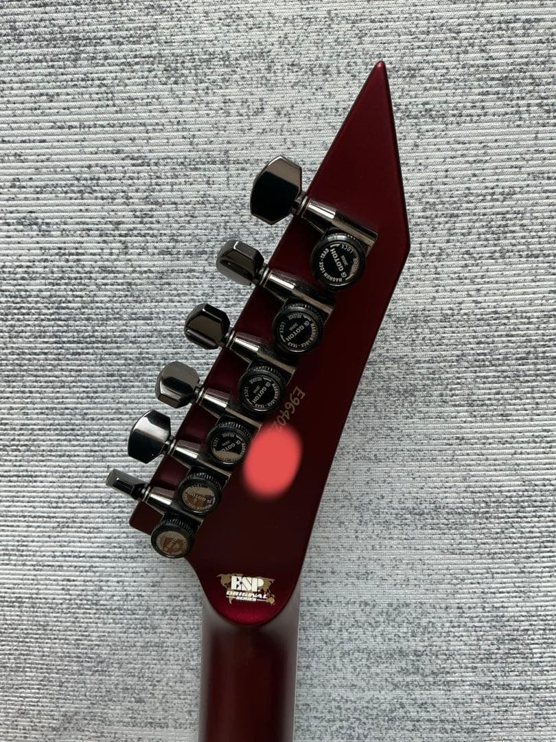 ギター ESP M-II Custom Deep Candy Apple Red