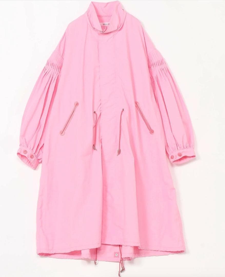 【美品】MEGMIURA 2025SS ２Way モッズコート ピンク