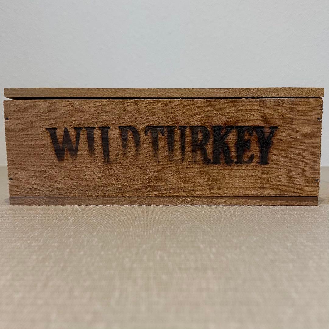 14. WILD TURKEY ワイルド ターキー 8年 未開栓 古酒 木箱有り