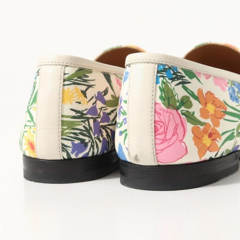 GUCCI グッチ ケン・スコット ローファー 花柄 フローラ ホースビット