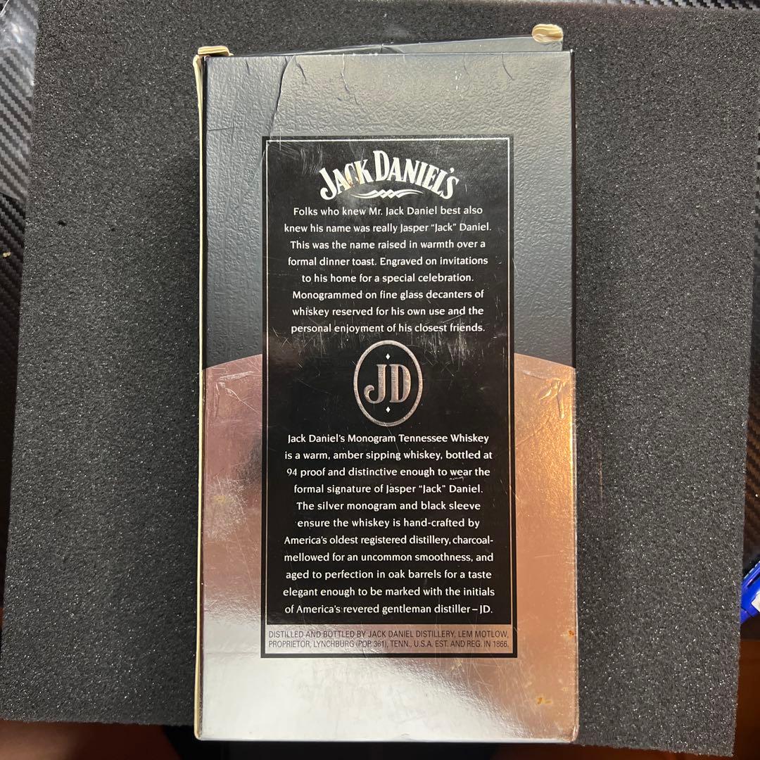 【未開封・未使用】ジャックダニエル モノグラムJD 750ml