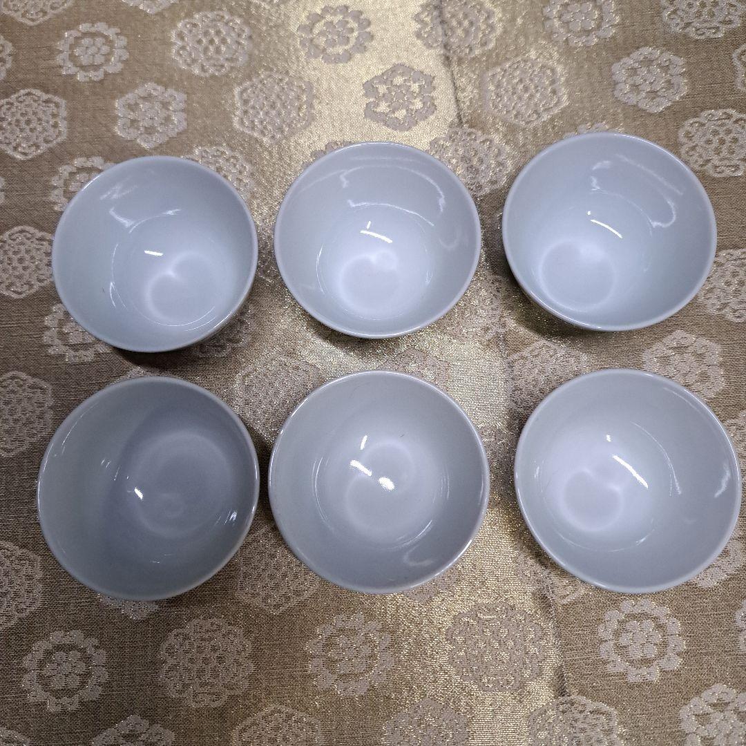 五代 三浦竹泉 造 赤絵 龍文 茶碗 6客 在銘 茶器 骨董品 B1Z3