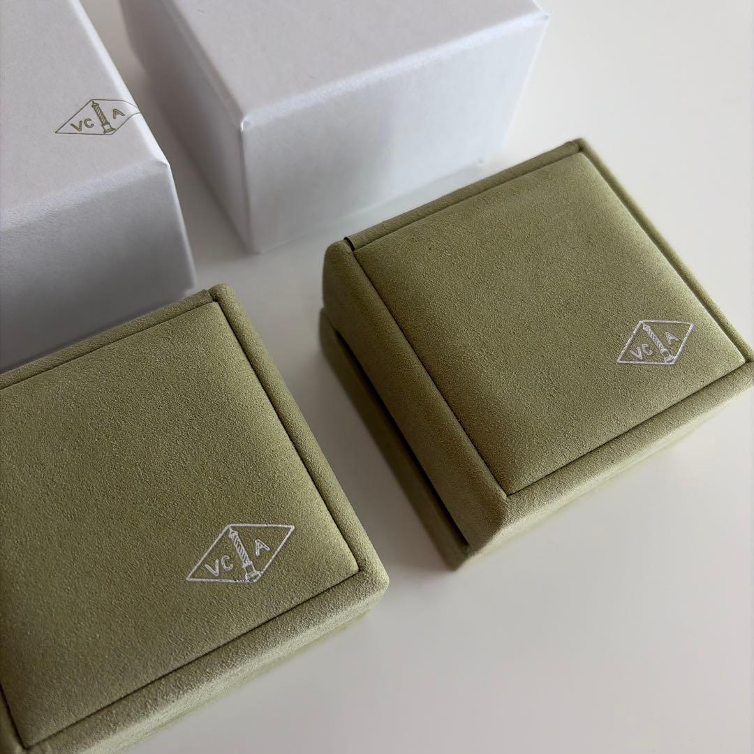 新品未使用　★ヴァンクリーフ&アーペル リング用　ジュエリーケース 空箱セット