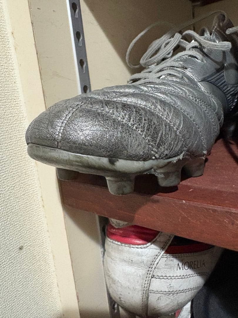 Mizuno サッカーシューズ・スパイク シルバー