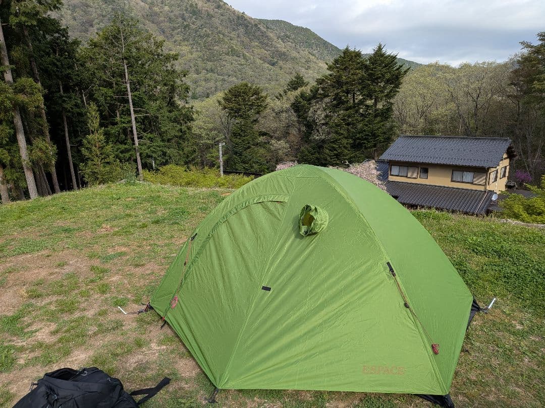 美品 エスパース NEW マキシム 1 レインフライ ウインターライナー付