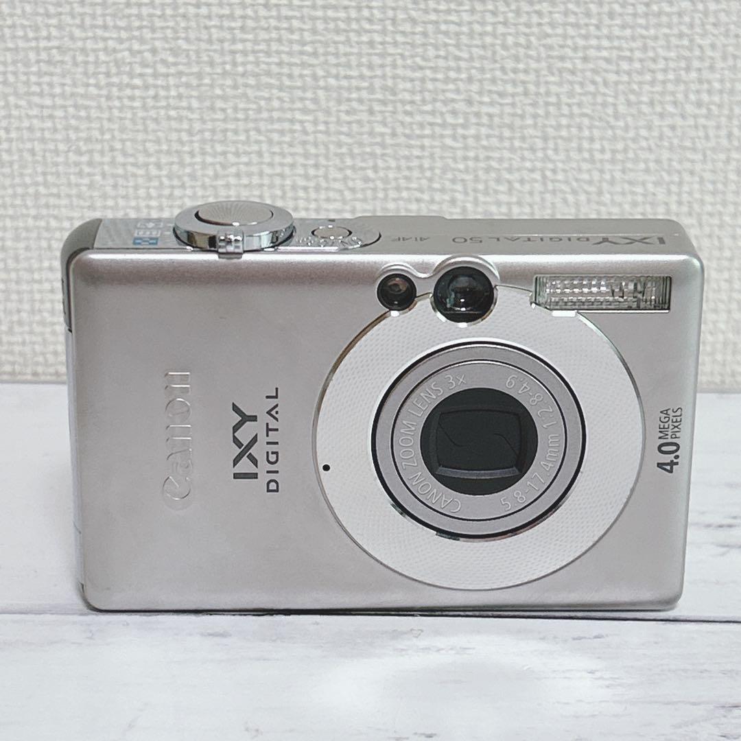 【動作OK】　Canon IXY 50 コンパクトデジタルカメラ