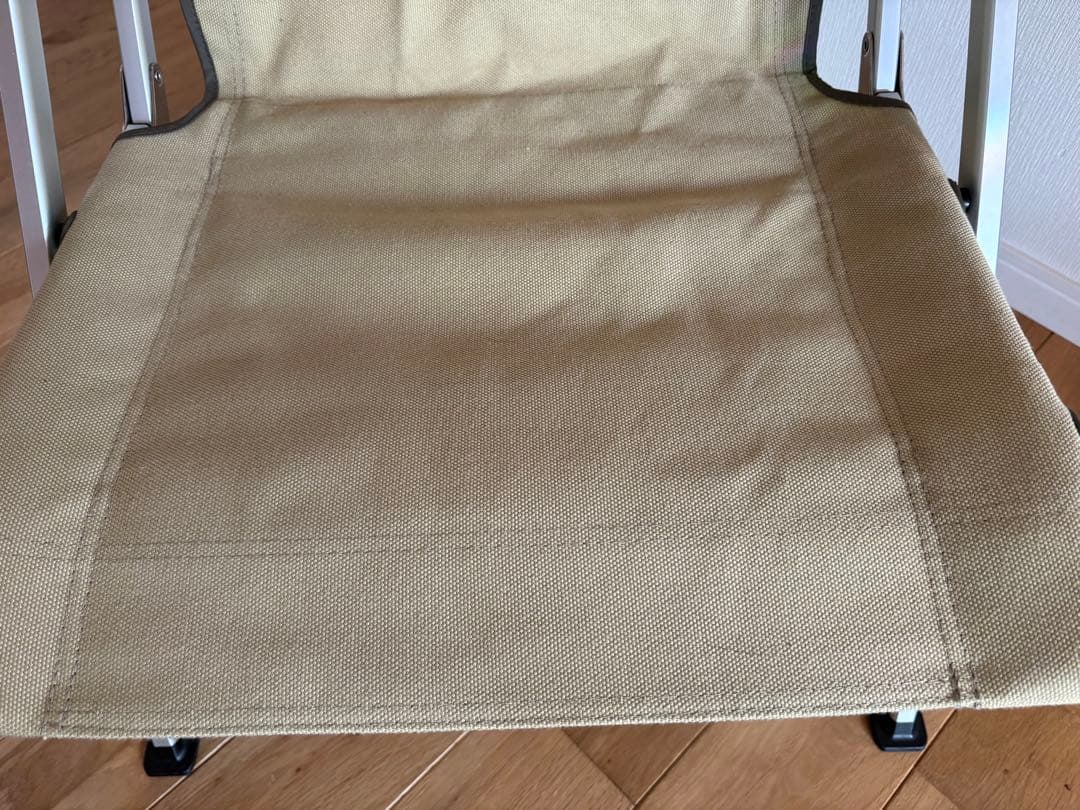 スノーピーク　ローチェア30 カーキ クッションプラス付き