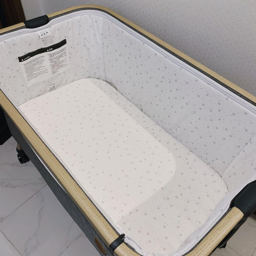 【♡美品♡】HZDMJ 折りたたみベビーベッド⭐︎