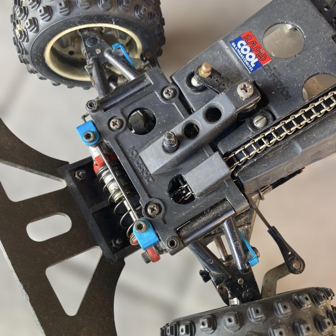 当時物♪プログレス4WS本体 電動RCラジコン京商KYOSHO　ジャンク品