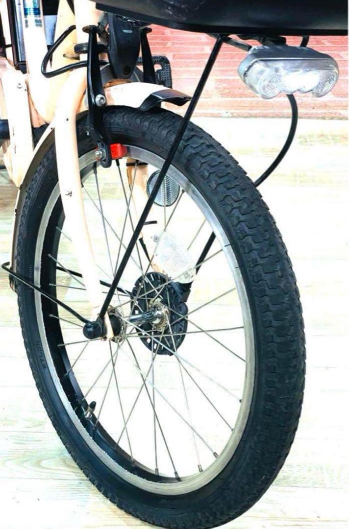 K1960 電動自転車ブリヂストン ビッケ 子供乗せ 20インチ 送料無料