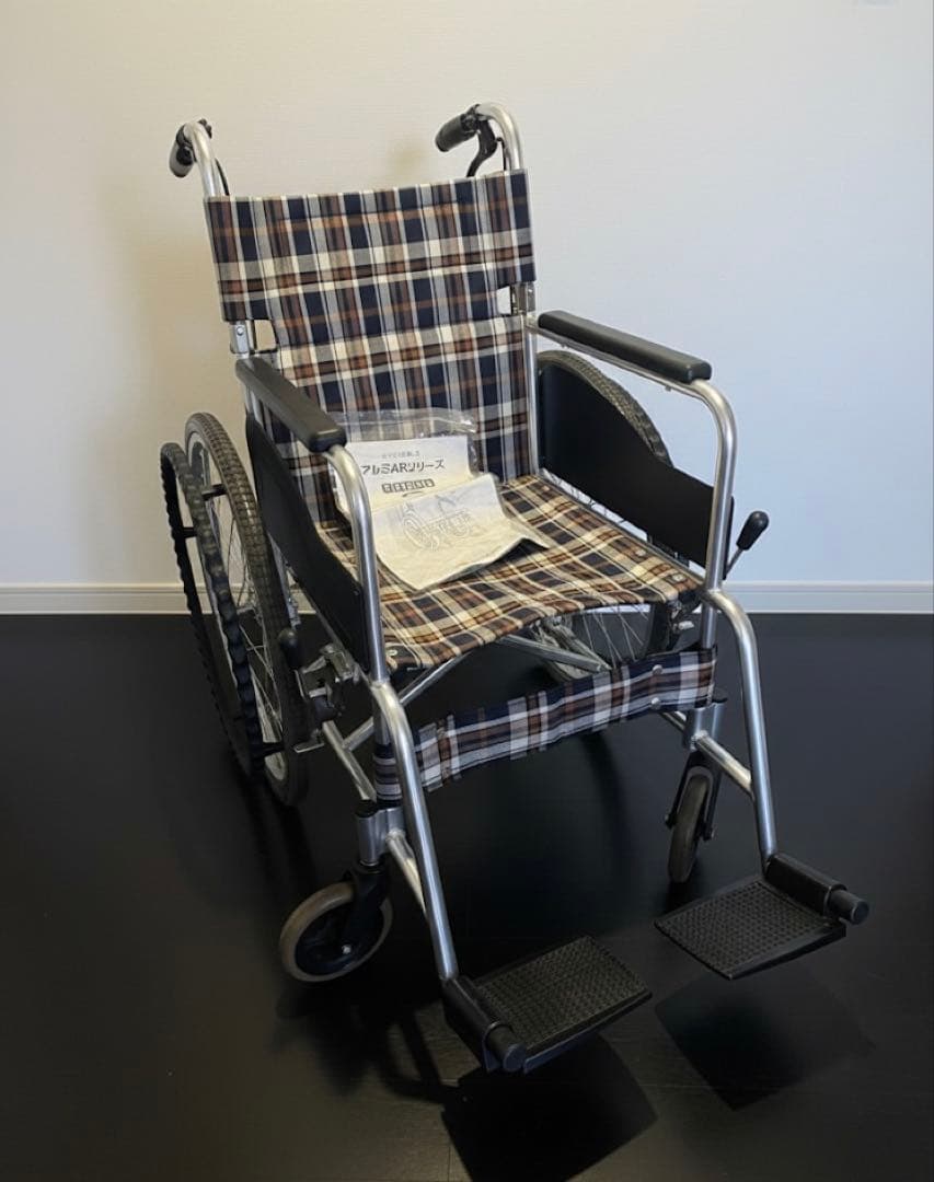 松永製作所 AR-101 自走用車椅子 アルミ製