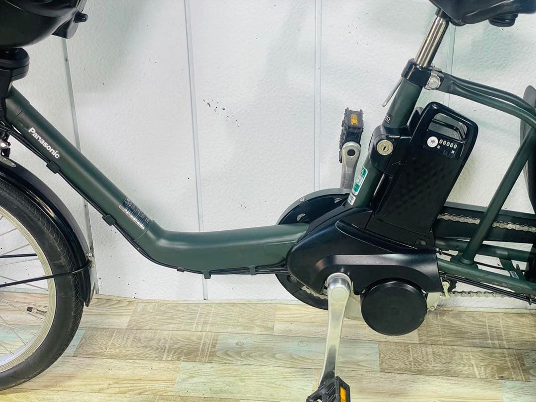 3003パナソニック12アンペア　3人乗り対応子供乗せ　電動アシスト自転車