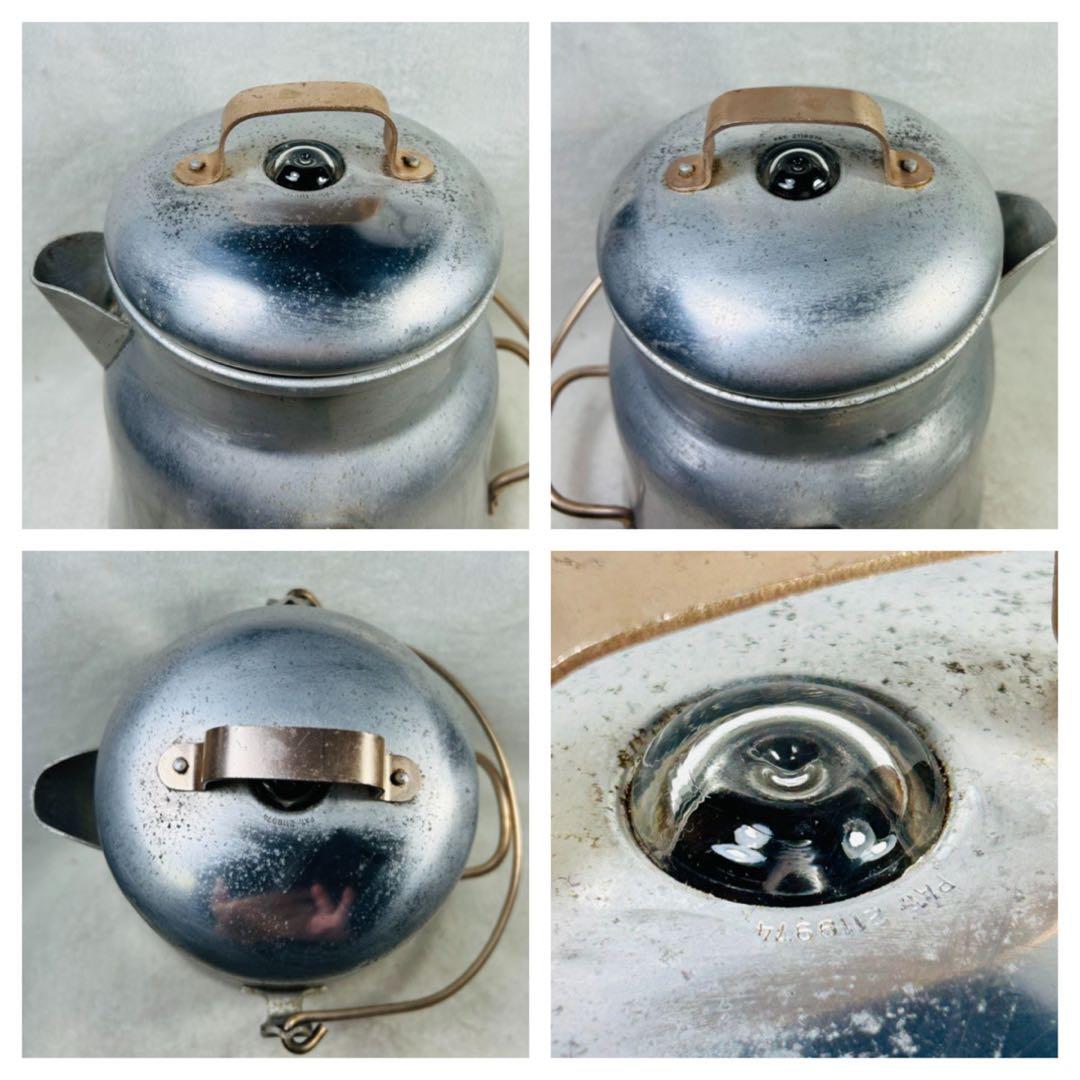 良品　ビンテージ品　アメリカ製ウェアーエバー社のパーコレーター#3116