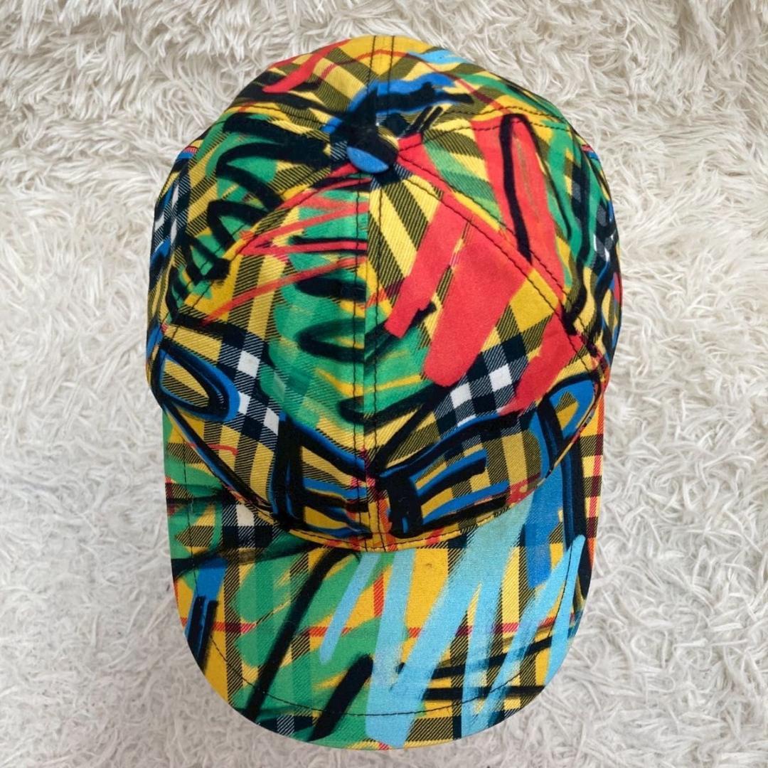 Burberry ベースボールキャップ マルチカラー S ロゴ