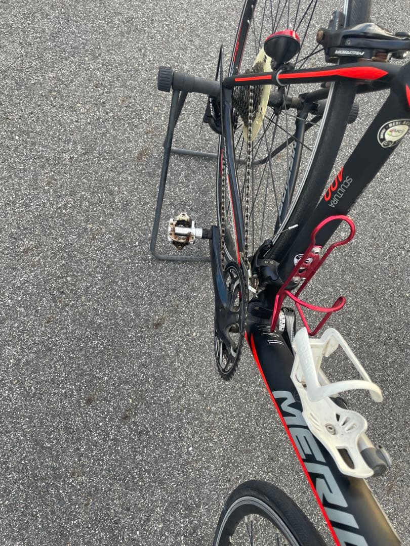 MERIDA SCULTURA 400 ロードバイク(メンテナンススタンド付き)