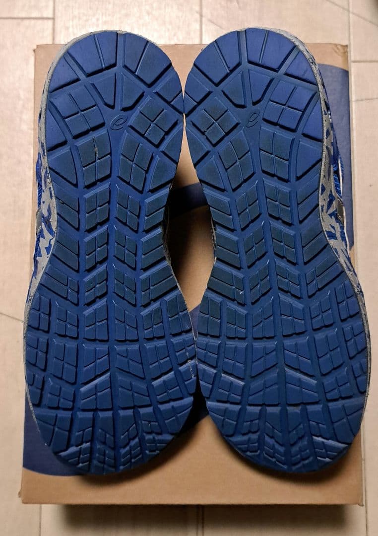 【レア】アシックス 安全靴 27㎝ CP401 限定モデルインペリアルブルー