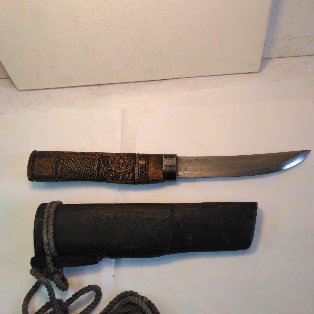 アイヌマキリ　タシロ　山刀骨董