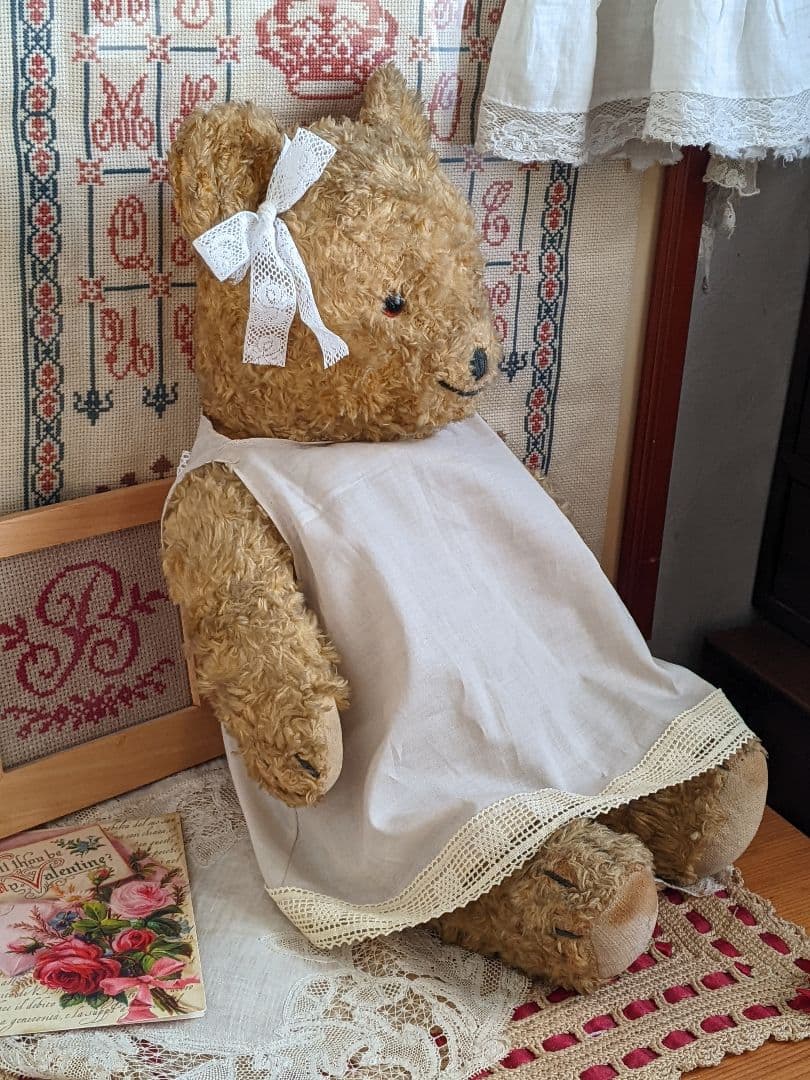 【r】アンティークベア　アンティークテディベア　イギリス