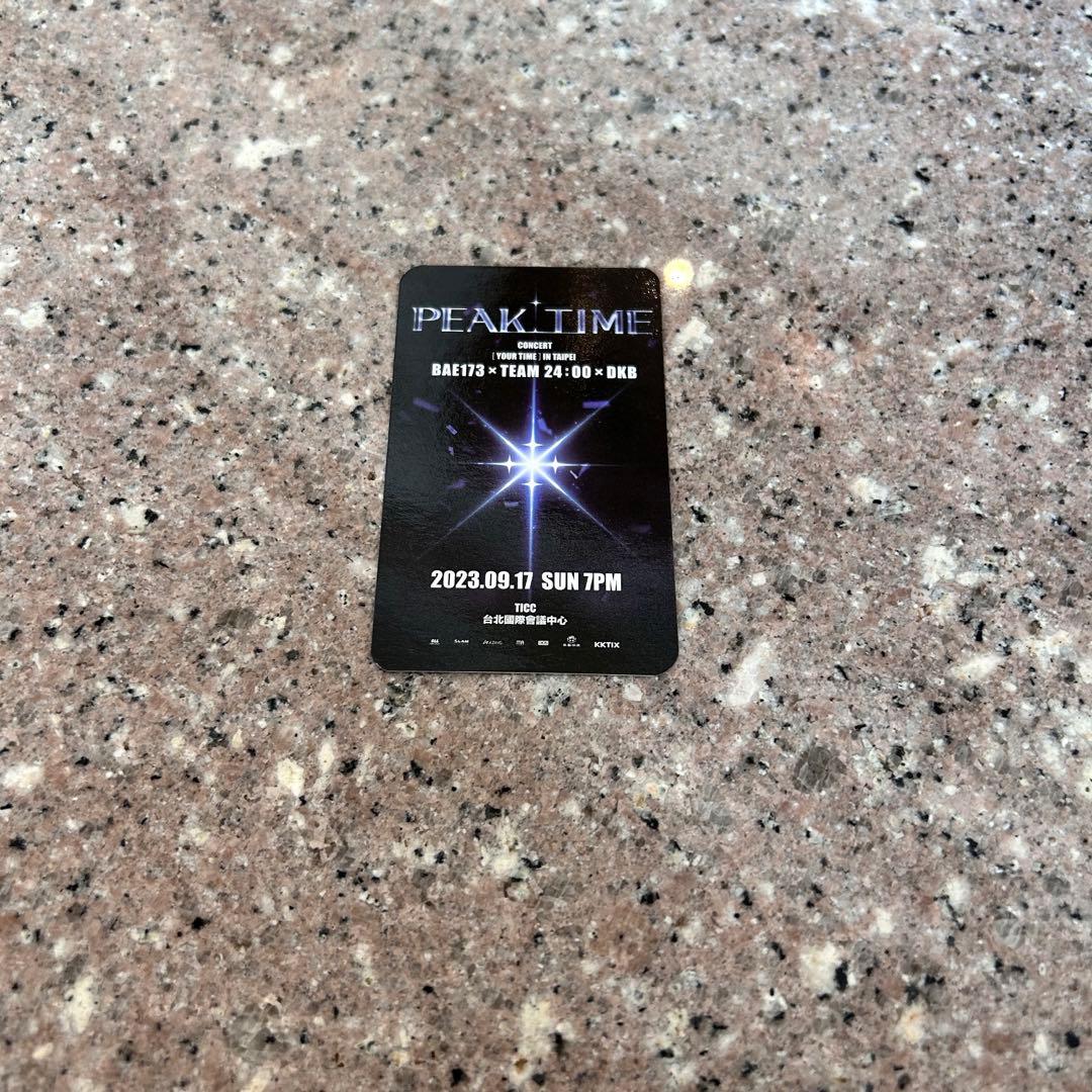 【台湾限定】 PEAKTIME ピークタイム TEAM 24:00 トレカ ポカ