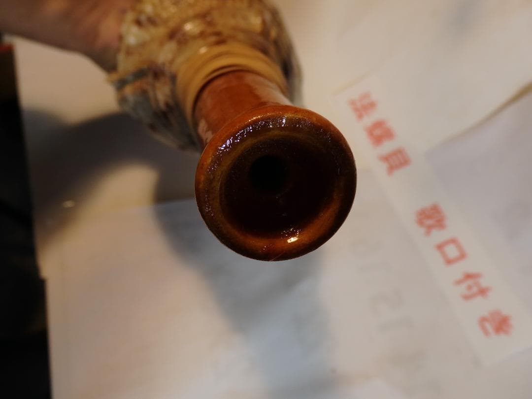 法螺貝 約37㎝ 木製歌口,新品 MH-472