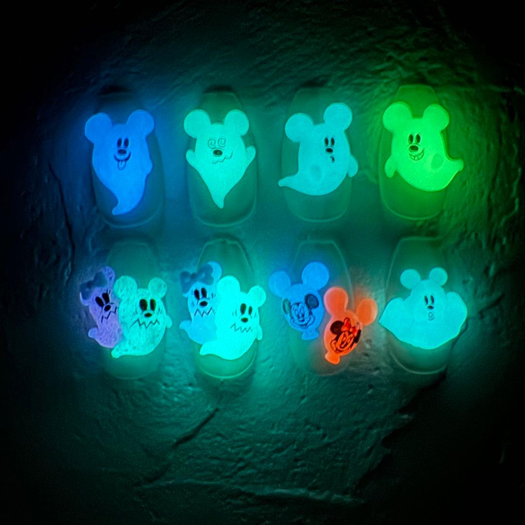 ハロウィン 3dパーツ ネイル ディズニー