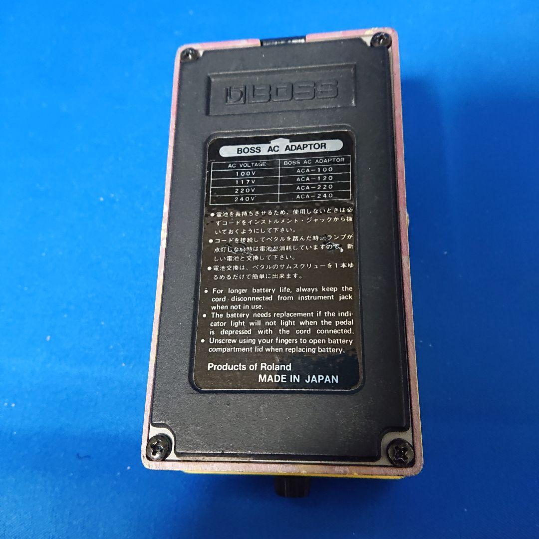 BOSS SD-1 オーバードライブ 1983年日本製 JRC4558DD