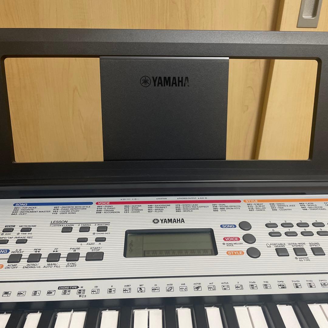 Yamaha 61鍵キーボード　ヨーロッパ　ピアノス電子ピアノ　スタンドセット
