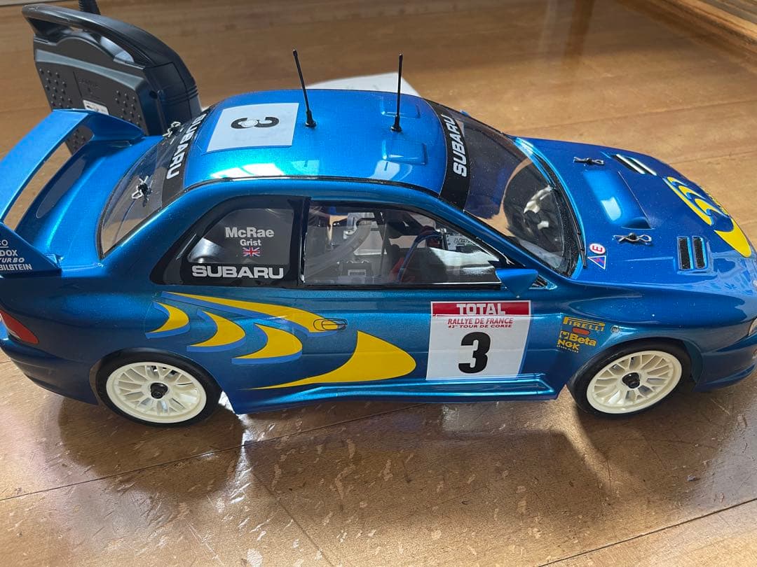 京商エンジンカー　完成品インプレッサ