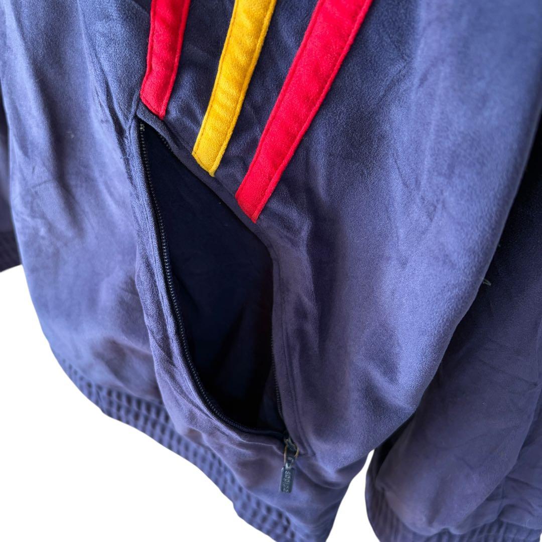 90s adidas サッカー スペイン代表 ベロアジャージ トラックジャケット