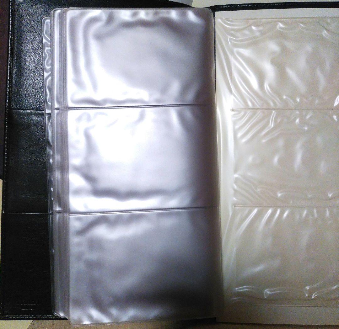 未使用品　PRADA ブラック レザー カードホルダー　名刺ファイル