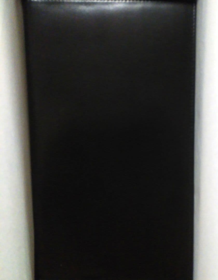 未使用品　PRADA ブラック レザー カードホルダー　名刺ファイル