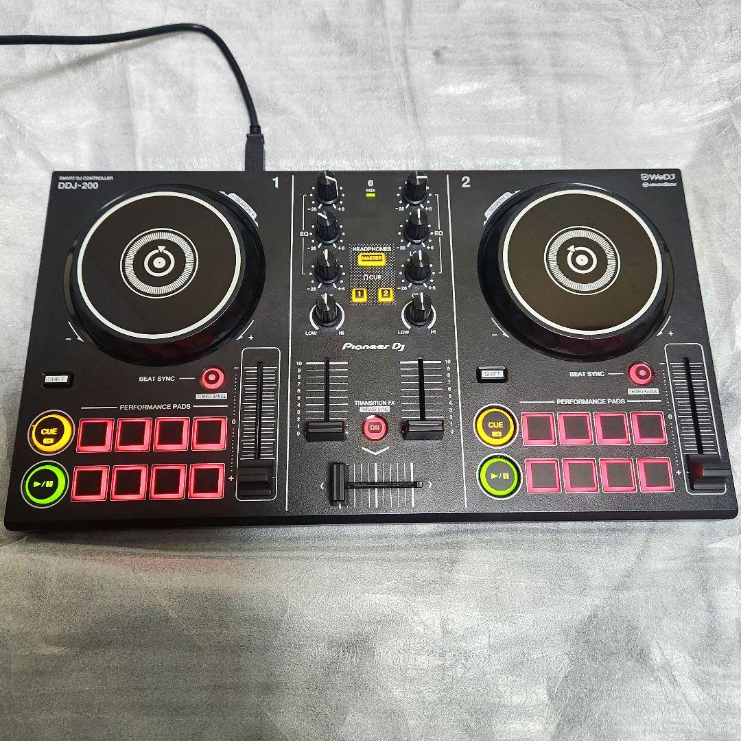 【美品】 Pioneer DJ DDJ-200 コントローラー 箱つき
