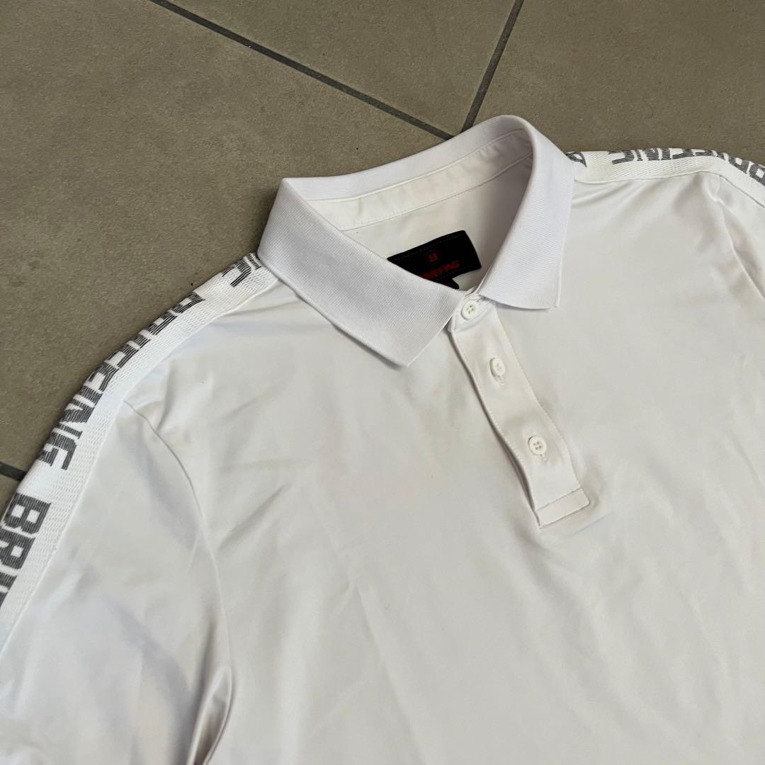 BRIEFING ブリーフィング　セットアップ　メンズ　サイドロゴ　ゴルフ　白黒