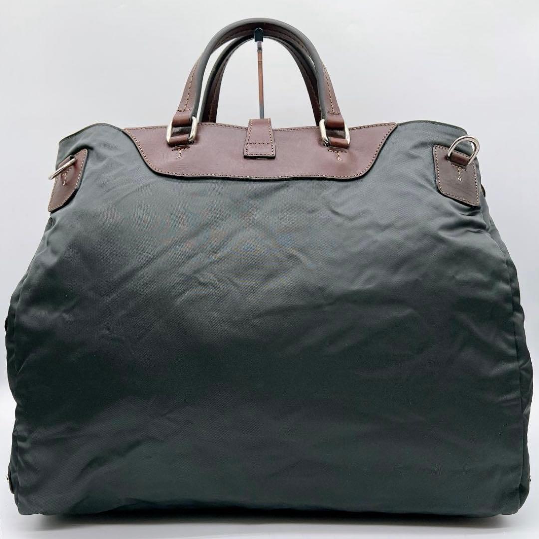 タグ付き 極美品 ダニエル&ボブ　2WAYバッグ　ナイロン　レザー　f387