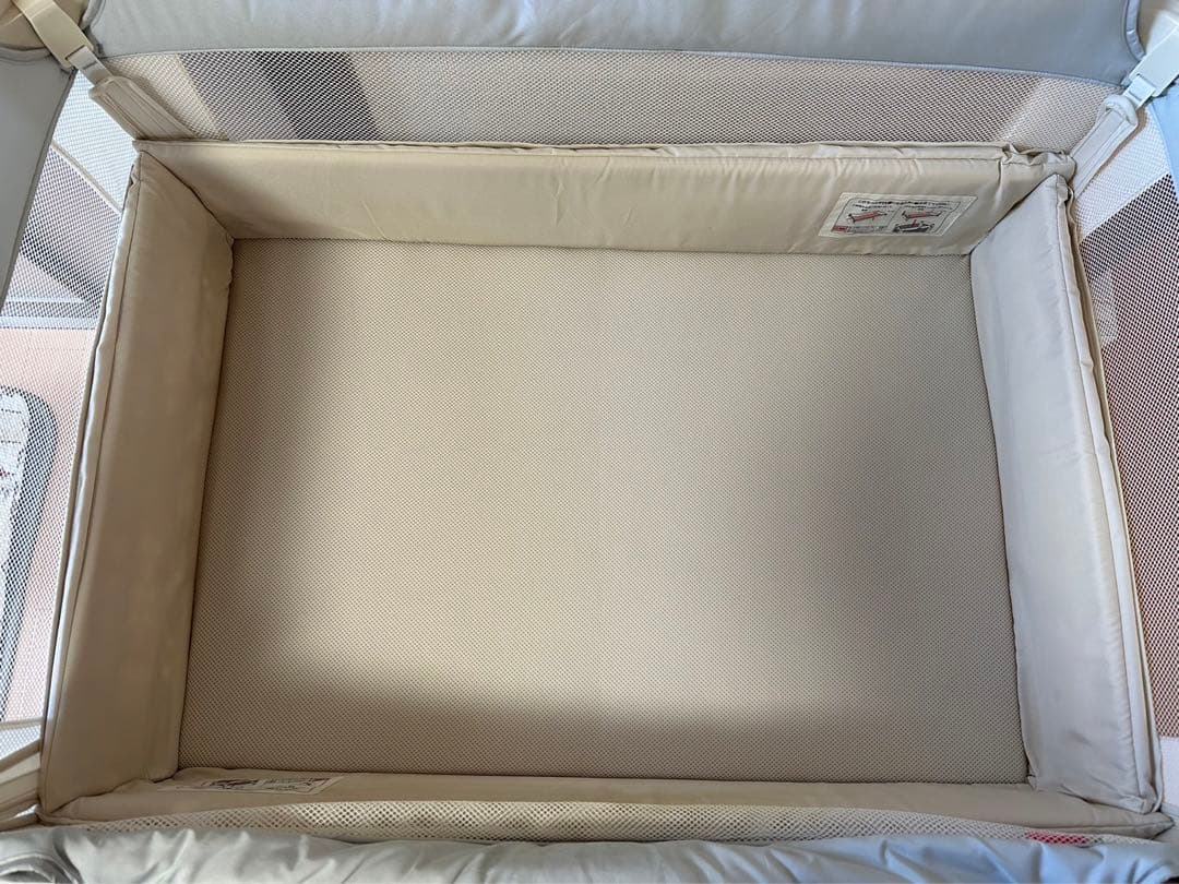 アップリカ ベビーベッド ココネルエアーAB ホワイトグレーWH