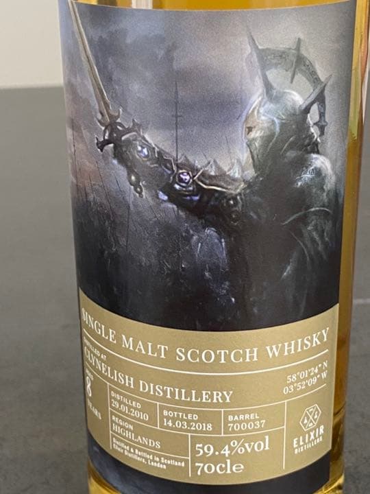 ウイスキートレイル ナイト クライヌリッシユ 2010 8年