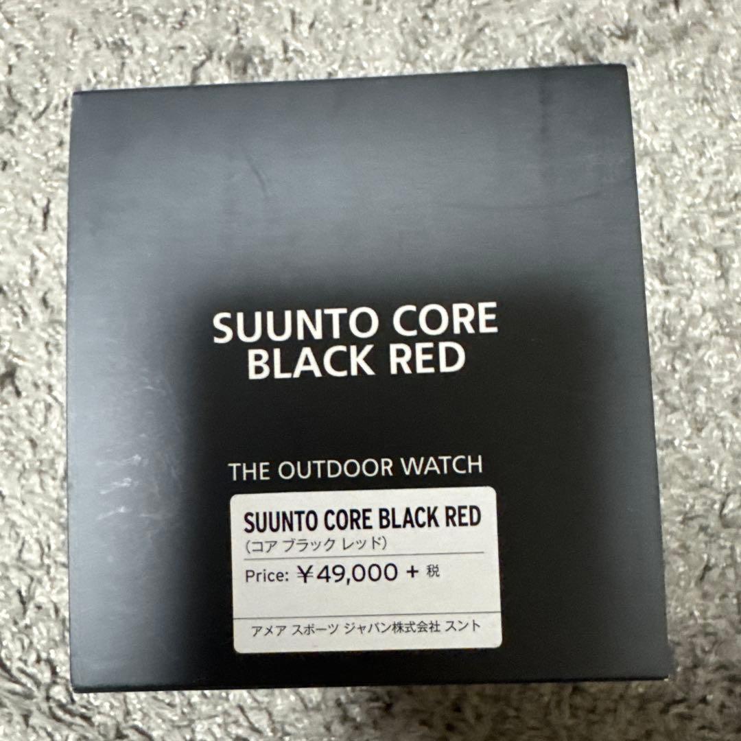 時計 SUUNTO CORE BLACK RED