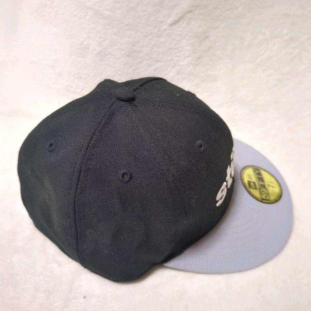 良品 STUSSY NEWERA 59FIFTY コラボ CAP クラウン 刺繍