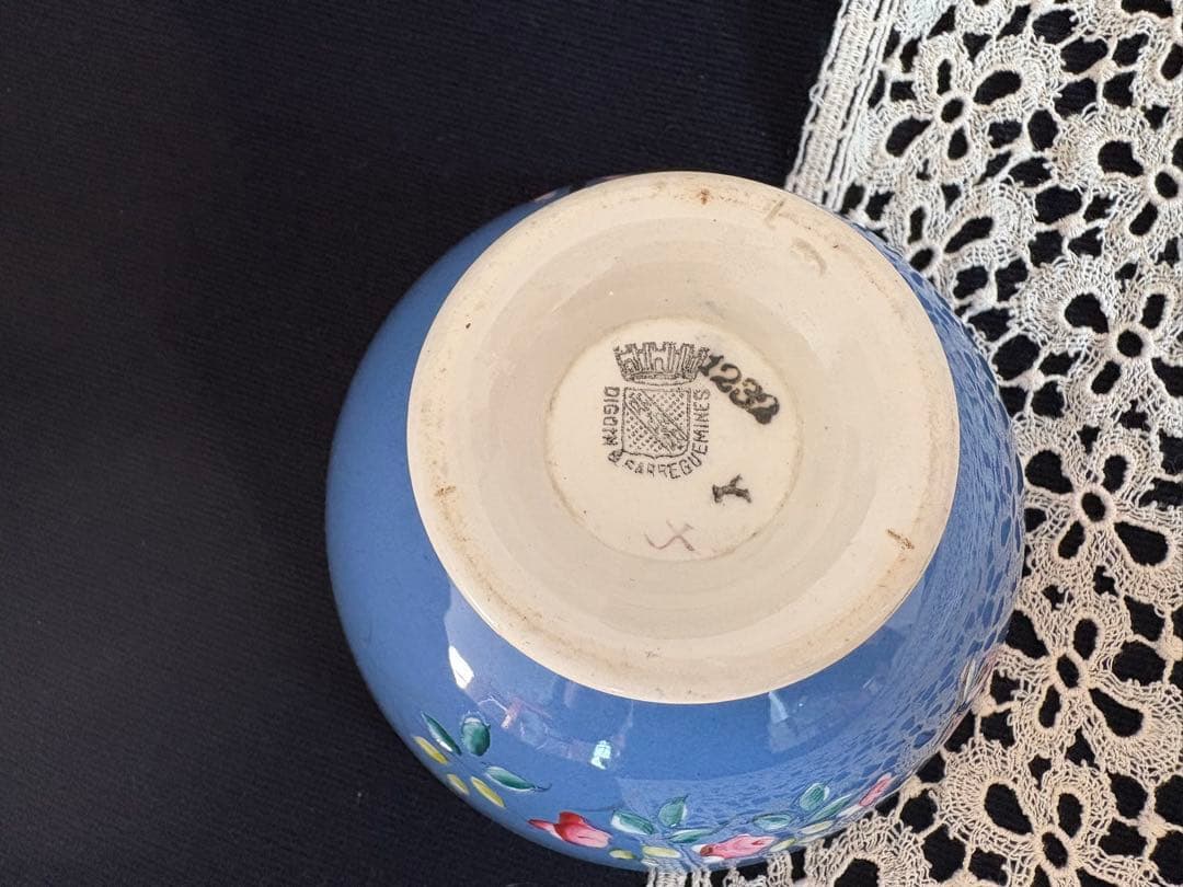 カフェオレボウル サルグミンヌ フランスアンティーク