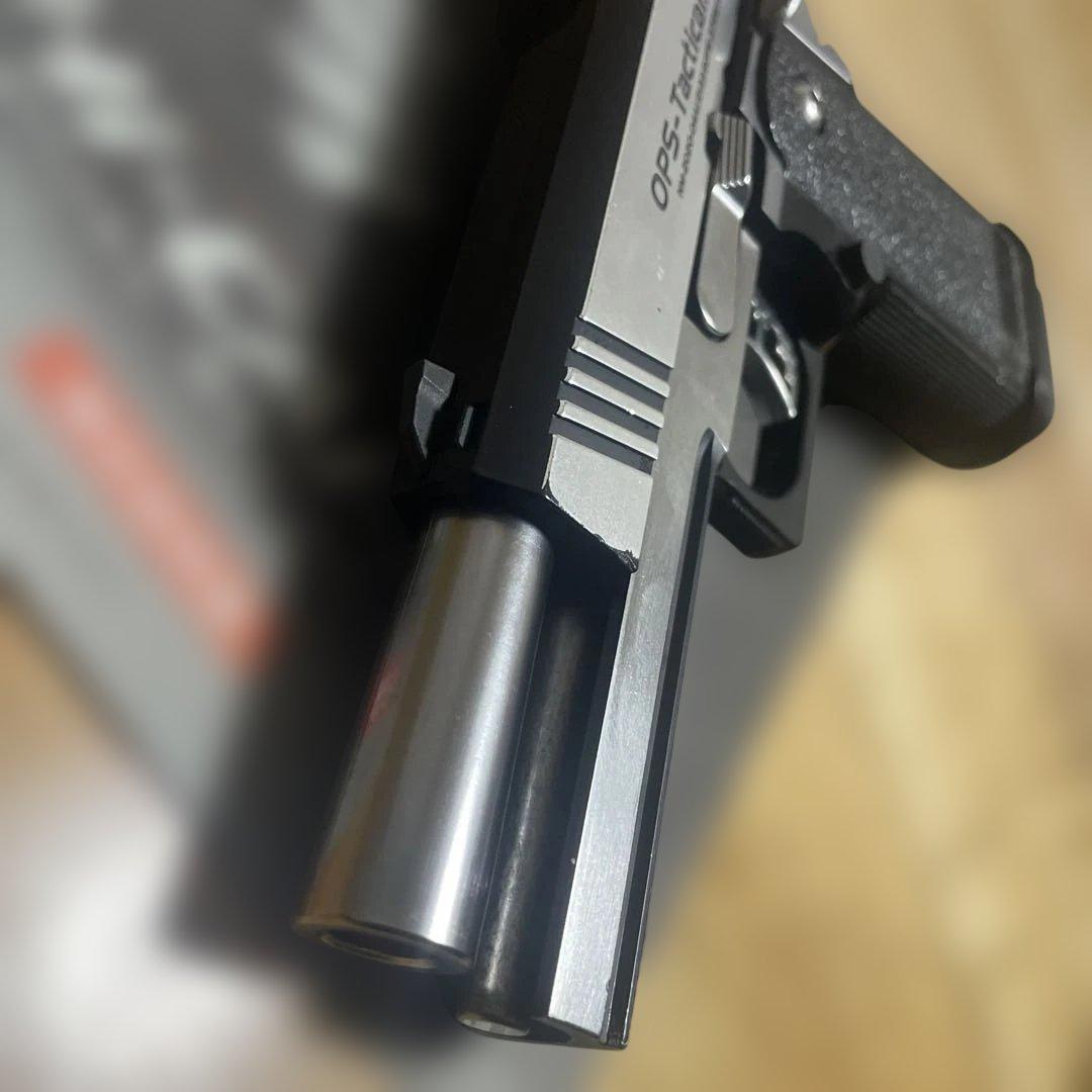 東京マルイ ハイキャパカスタム デュアル ステンレス