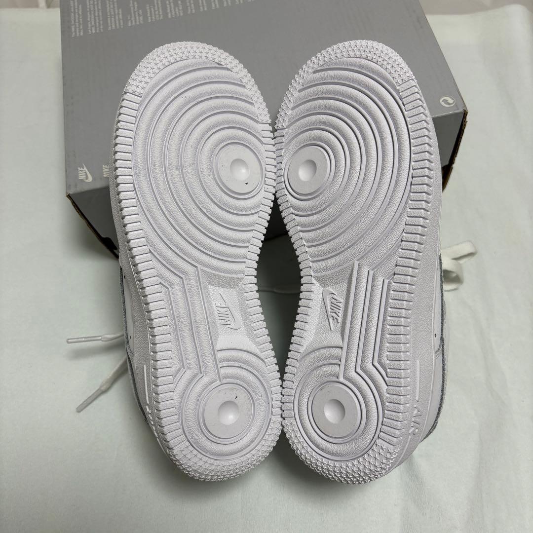 22cm ナイキ エアフォース 1 LE GS FV5951-111 ホワイト