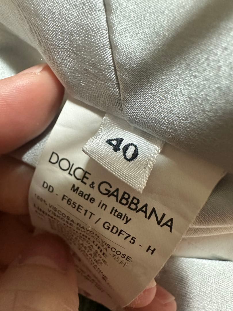 DOLCE & GABBANA 花柄ノースリーブワンピース