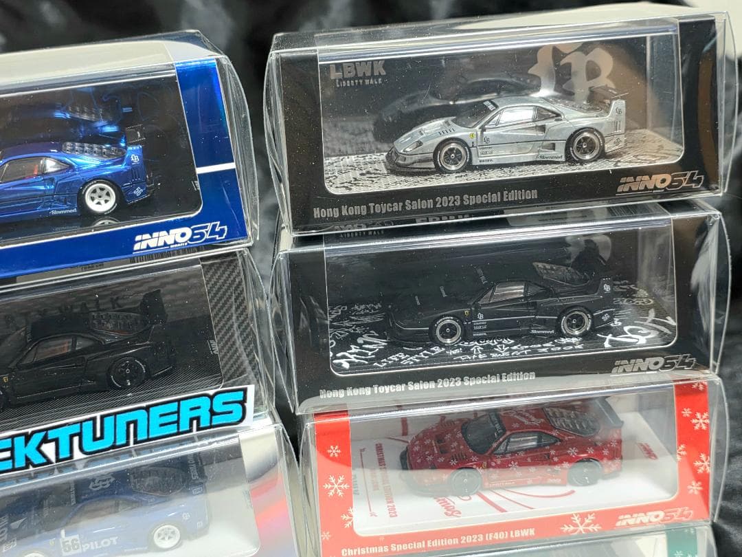 INNO イノモデル 1/64 リバティーウォーク f40 12セット チェイス