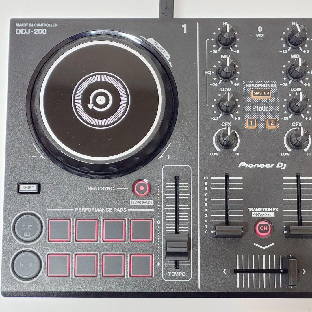 【美品】Pioneer DDJ-200 スマートDJコントローラー パイオニア