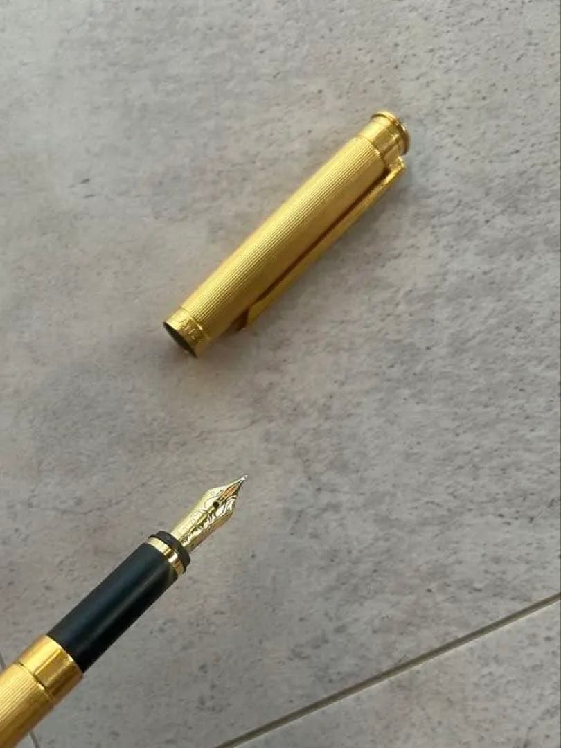 モンブラン　万年筆　ノブレス　オブリージュ　ゴールド　極美品