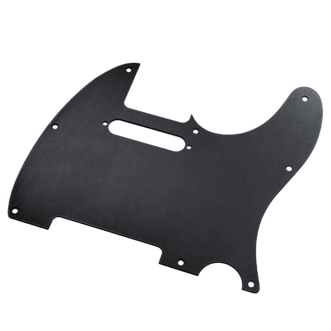 テレキャスター用アノダイズドピックガードブラック黒/Lotustorks