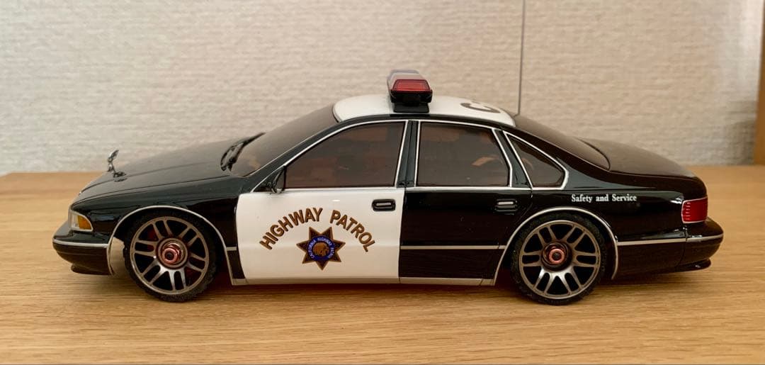 MINI–Z ミニッツ コルベット　パトカー　カスタム　カーボン　アルミ