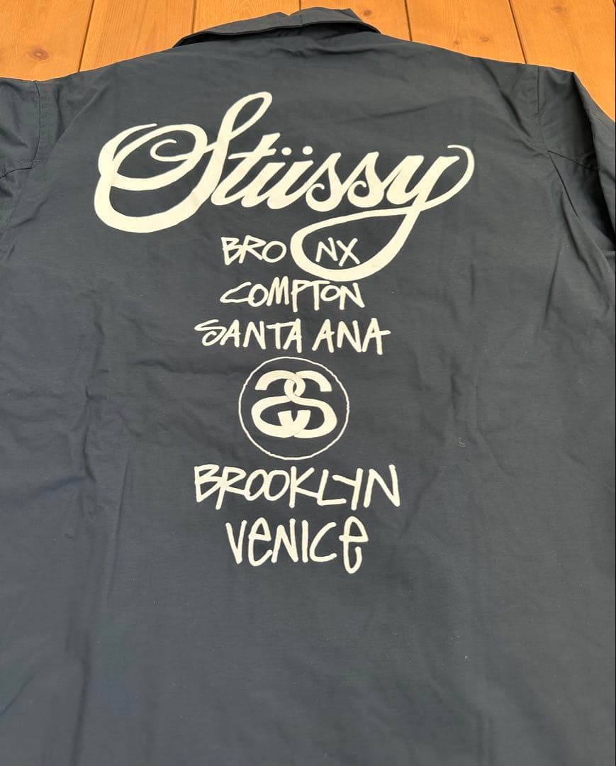 STUSSY/ステューシー WORLD TOURコーチジャケット【送料込み】